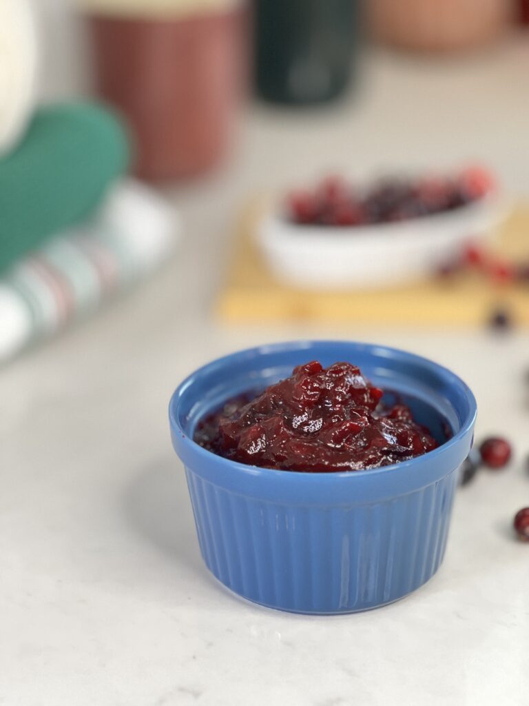 homemade cranberry sauce