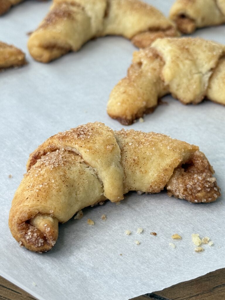 Eggless and Nut free Rugelach Butterhorn Cookies